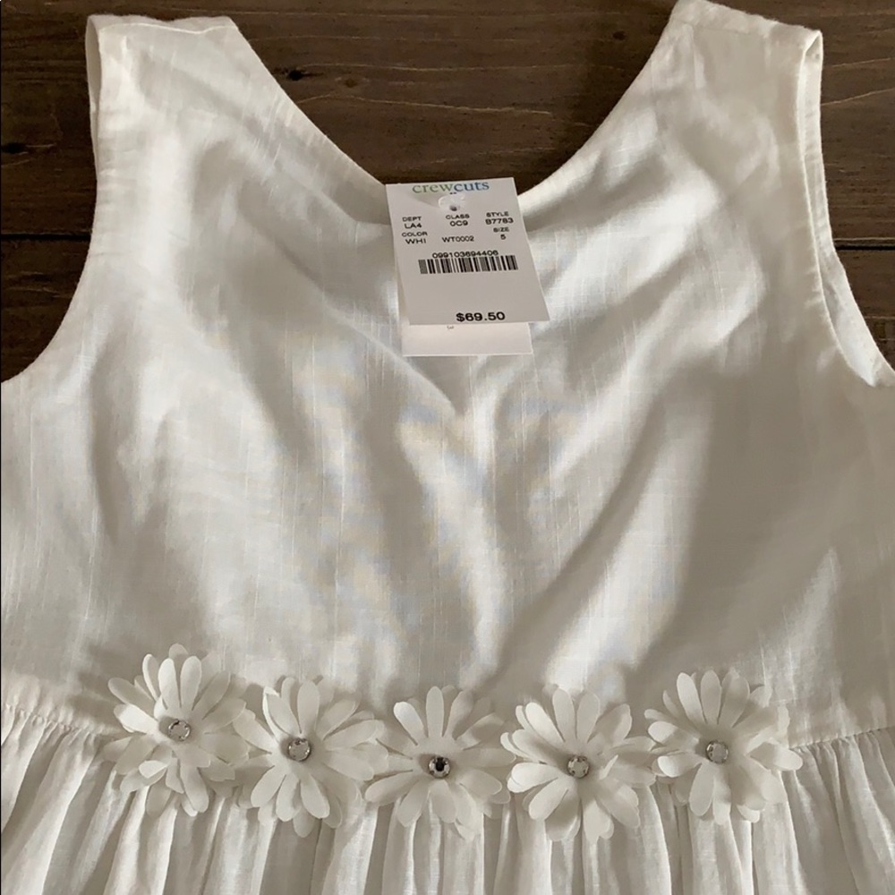 NWT Crewcuts Flower Girl Easter Dress size 5